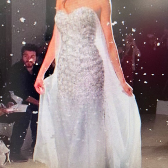 Disney Fairytale Weddings Elsa Dress Alfred Angelo - Picture 1 of 11